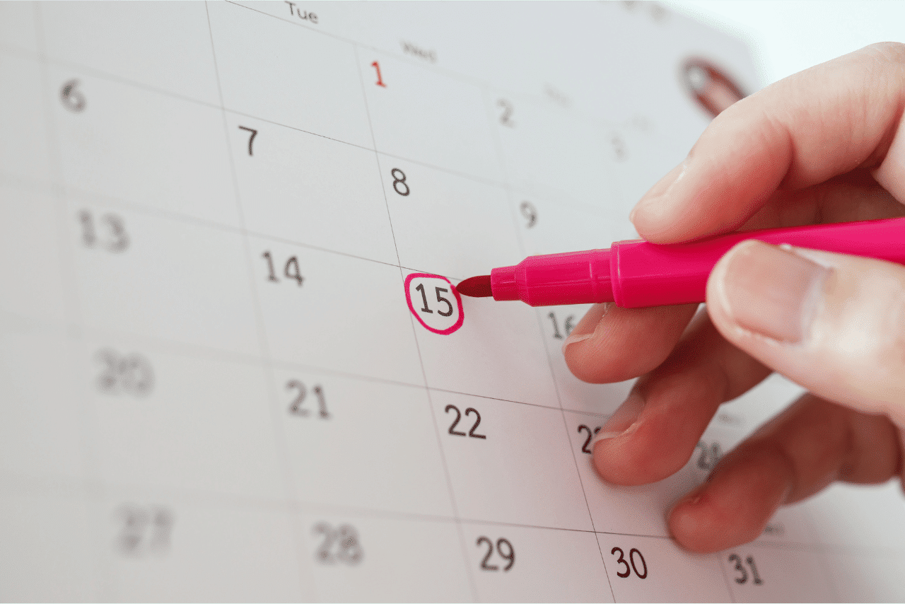 Calendrier et pose des jours de congés payés supplémentaires